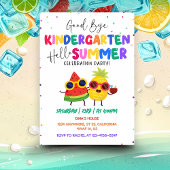 Tot dag kleuterschool, hallo zomer kaart