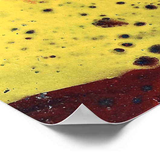 Tôt Dans Le Matin 2 Affiche Abstraite (Coin)