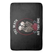 'Tot de dood badmat (Voorkant Verticaal)