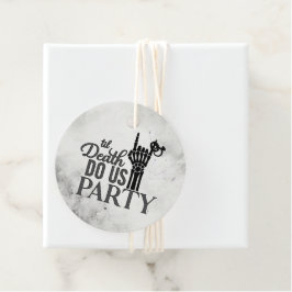 Tot de dood bedankjes labels