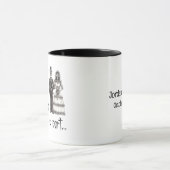 Tot de dood bruiloft mok (Midden)