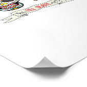 Tot de dood doen ons schedel bruid en bruidegom Pr Poster (Hoek)