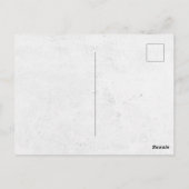 Tot de dood doen we deel Gothic Weddenschap zwart- Briefkaart (Achterkant)