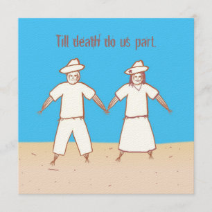 Tot de dood hebben we deel uitgemaakt van Scarecro Kaart