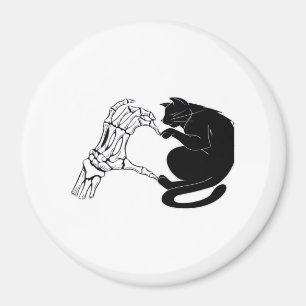 Tot de Dood Katten Ons Scheiden Klassiek Magneet