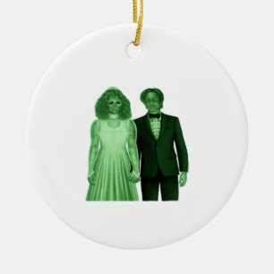 Tot de dood maakt ons deel uit van het klassieke o keramisch ornament