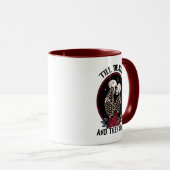 'Tot de dood Mok (Voorkant rechts)