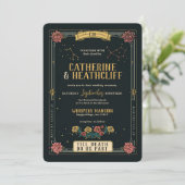 Tot de dood ons deel 3 doen | Tarot bruiloft uitno Kaart (Staand voorkant)