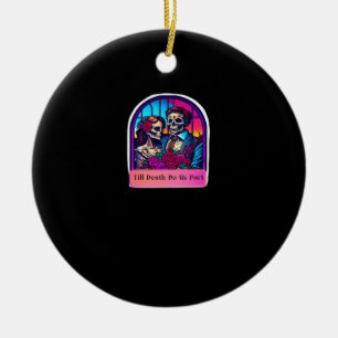 Tot de dood ons een klassieker maakt keramisch ornament