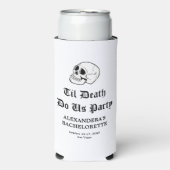 Tot de Dood Ons Scheidt Bachelorette (Seltzer Voorkant)
