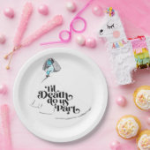 Tot de dood ons scheidt Classic – Griezelige liefd Papieren Bordje (Feest)