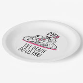 Tot de dood ons scheidt Classic – Luiaard en Soulm Papieren Bordje (Gekanteld)