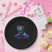 Tot de dood ons scheidt – Commitment Design Papieren Bordje (Feest)