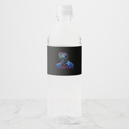 Tot de Dood Ons Scheidt – Commitment Design Waterfles Etiket (Voorkant)