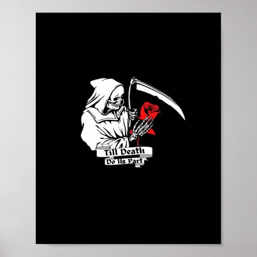 Tot de dood ons scheidt - Grim Reaper Love Poster (Voorkant)