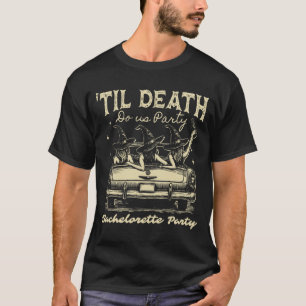 Tot de dood ons scheidt Halloween D Geel T-shirt