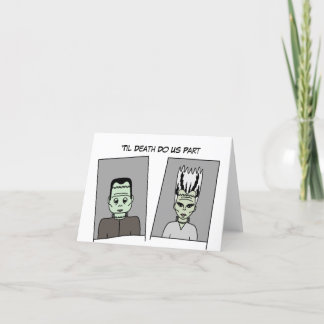 'Tot de dood ons scheidt kaart