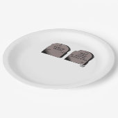 Tot de dood ons scheidt Klassiek – Grappig skelet Papieren Bordje (Gekanteld)