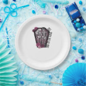 Tot de dood ons scheidt, kostuumidee papieren bordje (Feest)