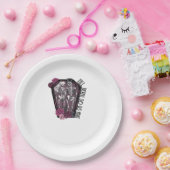 Tot de dood ons scheidt, kostuumidee papieren bordje (Feest)