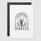 Tot de dood ons scheidt Retro Bachelorette-ontwerp (Voorkant / Achterkant)