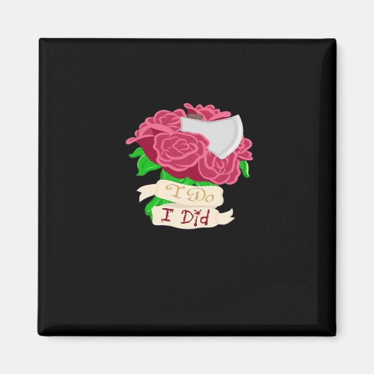 Tot de dood ons scheidt – Tot het einde citaat Magneet (Voorkant)