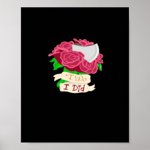 Tot de dood ons scheidt - tot het einde citaat poster