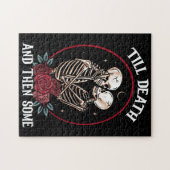 'Tot de dood puzzel Legpuzzel (Horizontaal)