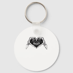Tot de dood - Skelet Hand Hart Sleutelhanger