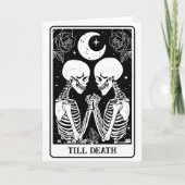 Tot de Dood Tarot Gotische Verloving & Huwelijk Kaart (Voorkant)