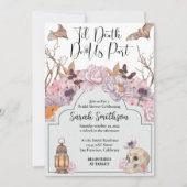 Tot de dood zijn we buiten het Vrijgezellenfeest v Kaart (Voorkant)