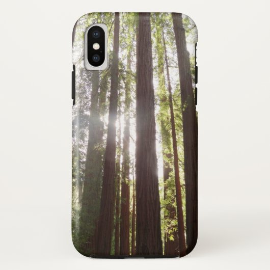 Tot de sequoia's in de ochtend Case-Mate iPhone case (Achterkant)