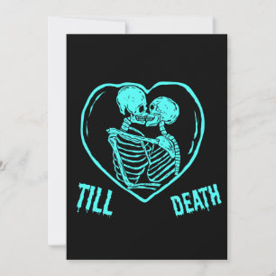 Tot Deah Emo Goth Valentijnsdag Feestdagenkaart