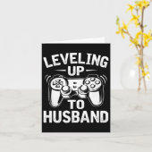 Tot Echtgenoot Mannen Bruidegom Bachelorfeest Game Kaart (Gele Bloem)