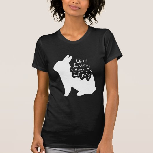 Tot elke kooi leeg is (ALF) T-shirt (Voorkant)
