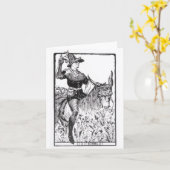 Tot Eulenspiegel Notecard Kaart (Gele Bloem)