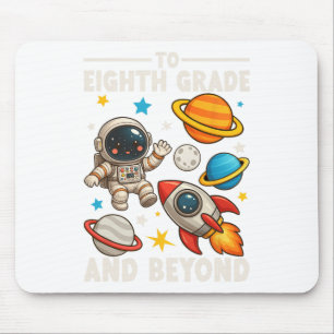 Tot het achtste leerjaar en verder astronaut grapp muismat