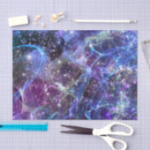 Tot het einde der tijden, galactische ruimte: tissuepapier (Craft)