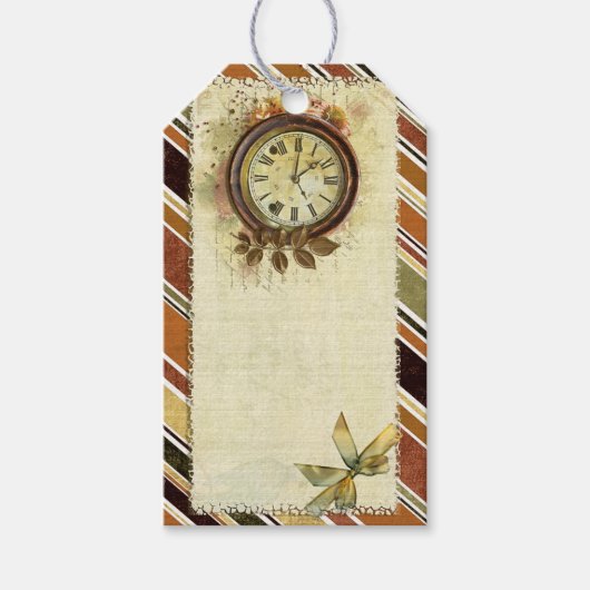 Tot het einde van de Victoriaans tijd Cadeaulabel (Voorkant)