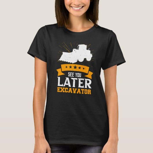Tot Later Graafmachine T-shirt (Voorkant)