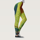 Tôt Le Matin 3 Leggings Abstraits Dynamiques (Droite)