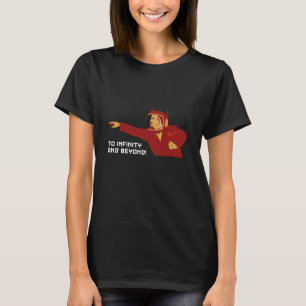 Tot oneindig en verder t-shirt