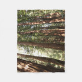 Tot Redwoods II in Muir Bossen National Monument Fleece Deken (Voorkant)