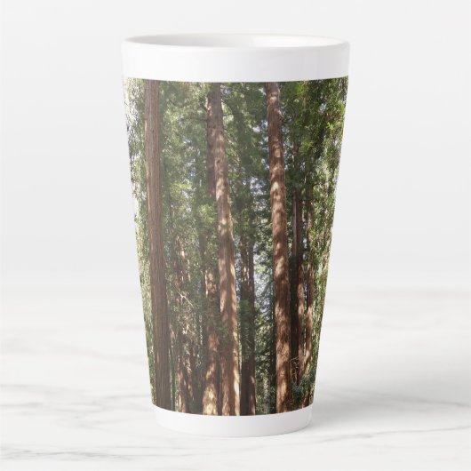 Tot Redwoods II in Muir Bossen National Monument Latte Mok (Voorkant)