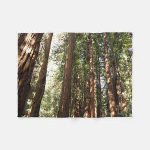 Tot Redwoods II in Muir Woods National Monument Fleece Deken