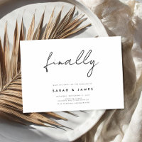 Tot slot modern minimalistisch sparen de Datum