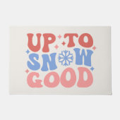 Tot Sneeuw Goed - Leuk Winter Design Deurmat (Voorkant)