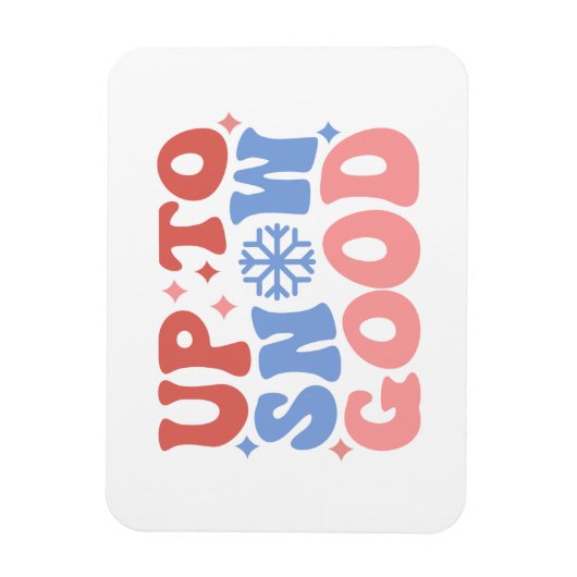 Tot Sneeuw Goed - Leuk Winter Design Magneet (Verticaal)