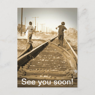 Tot straks! briefkaart