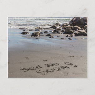 Tot straks. briefkaart